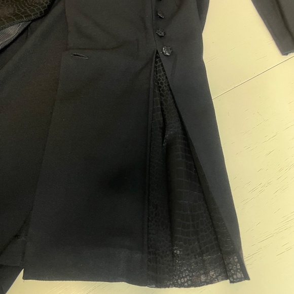 VINTAGE Women's Fattaneh Bahari Long Blazer Size 6 Made in USA - Picture 10 of 11